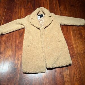 Lucky Brand Tan Sherpa Jacket